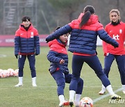 여자축구 대표팀, 올해 마지막 소집훈련