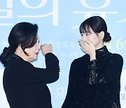 [TD포토] 김해숙-신민아 '영화 보고 많이 울었어요'