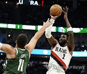 Trail Blazers Bucks Basketball