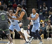 Timberwolves Grizzlies Basketball