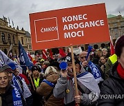 CZECH REPUBLIC PROTEST UNIONS