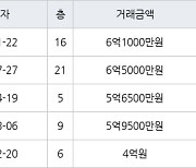 수원 망포동 동수원자이1차 147㎡ 6억1000만원에 거래