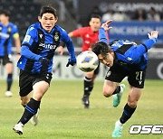 16강이 보인다! 인천, 요코하마전 2-1 승리...맞대결 2연승 방긋