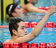 김우민, 자유형 400m도 A기록 통과로 '도하 세계선수권 출전 확정'