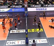 KB손해보험 11연패 수렁…OK금융그룹은 3위 도약