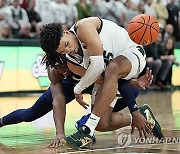 APTOPIX Georgia Southern Michigan St Basketball