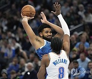 Thunder Timberwolves Basketball