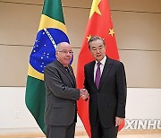 U.S.-NEW YORK-WANG YI-BRAZIL-FM-MEETING