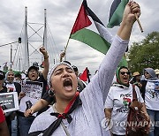 South Africa Palestinians Protest