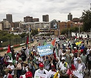 SOUTH AFRICA PROTEST ISRAEL GAZA CONFLICT