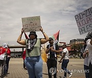 SOUTH AFRICA PROTEST ISRAEL GAZA CONFLICT