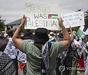 SOUTH AFRICA PROTEST ISRAEL GAZA CONFLICT