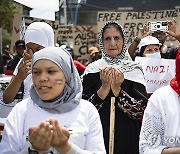 SOUTH AFRICA PROTEST ISRAEL GAZA CONFLICT