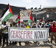 SOUTH AFRICA PROTEST ISRAEL GAZA CONFLICT