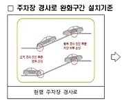 내년 12월부터 주차장 경사로 완화구간 설치 의무화