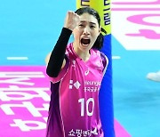 흥국생명 전승 이끈 김연경, 2라운드 MVP 선정…남자부 MVP 임성진