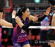 공격 성공시킨 김연경...25득점