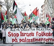 DENMARK PROTEST ISRAEL GAZA CONFLICT