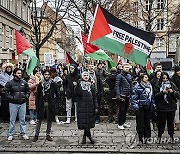 DENMARK PROTEST ISRAEL GAZA CONFLICT