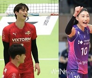 '프로 첫' 임성진-'벌써 7번째' 김연경, 남녀부 2라운드 MVP 선정