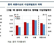 중국 특수 사라진다…"대중 수출 소비재로 확대해야"