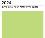 씨에치오 얼라이언스 ‘2024 초거대 생성AI 시대의 AI학습데이터 DB총람’ 보고서 발간