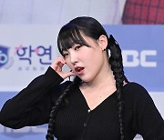 [Ms포토] 이은지 '매력 볼하트'