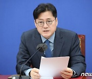 홍익표 "예산안 통과도 안 됐는데 주무장관 개각이라니…이해 안돼"