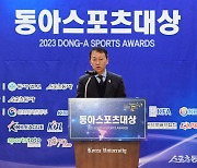 최보근 체육국장, ‘동아스포츠대상’ 개회를 축하합니다 [포토]