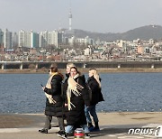 밤에도 포근…수도권·충청·호남 미세먼지 한때 '나쁨'[퇴근길날씨]