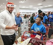 Zack Martin and the Dallas Cowboys Take 20 Kids on a JCPenney Shopping Spree