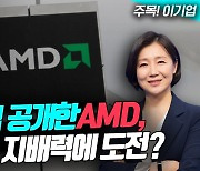 최신 AI칩 공개한 AMD, 엔비디아 지배력 흔들까 (영상)
