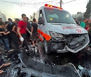 유엔 "가자북부 병원 포격 피해 이어져…구급차 운영 중단"