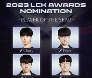 LCK '올해의 선수' 후보는 페이커·쵸비·제우스·케리아