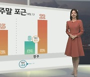 [생활날씨] 주말 때아닌 봄 날씨…중부 곳곳 공기질 탁해