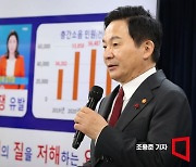 [포토]원희룡장관, 층간소음 해소방안 발표