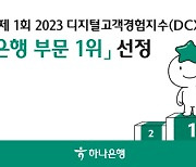 하나은행, 디지털고객경험지수 평가서 `시중은행 1위` 선정