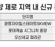 광명 등 경기 ‘미분양 제로’ 지역 신규 분양