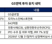 [단독] 도미누스, 10년만 GS엔텍 IPO 불씨…643억 베팅