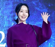 [TD포토] 이정현 '보라빛 향기'