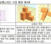 "블록쌓고 3차원으로 본다"…초등 수학SW '알지오매스키즈' 보급