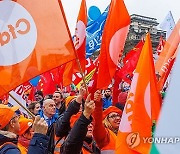 BELGIUM PROTEST TRADE UNIONS