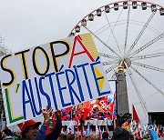 BELGIUM PROTEST TRADE UNIONS