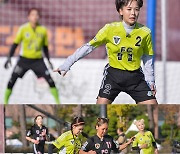 '골때녀' FC탑걸 vs FC원더우먼, 피 말리는 대혈전..채리나 각성