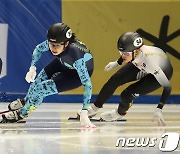 이소연, 쇼트트랙 월드컵 여자 1000m 조1위로 예선 통과