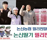 논산딸기, 필리핀 식탁 오른다…국산 첫 공식 수출