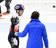 쇼트트랙 김건우, '페널티로 1500m 준준결승 탈락 아쉬움' [사진]