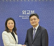 외교부 평화단장, 미 동아태 부차관보와 면담