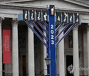 BRITAIN MENORAH ANTI SEMITISM