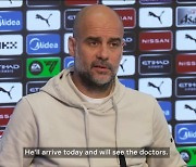 [VIDEO] Pep Guardiola provides Erling Haaland injury update